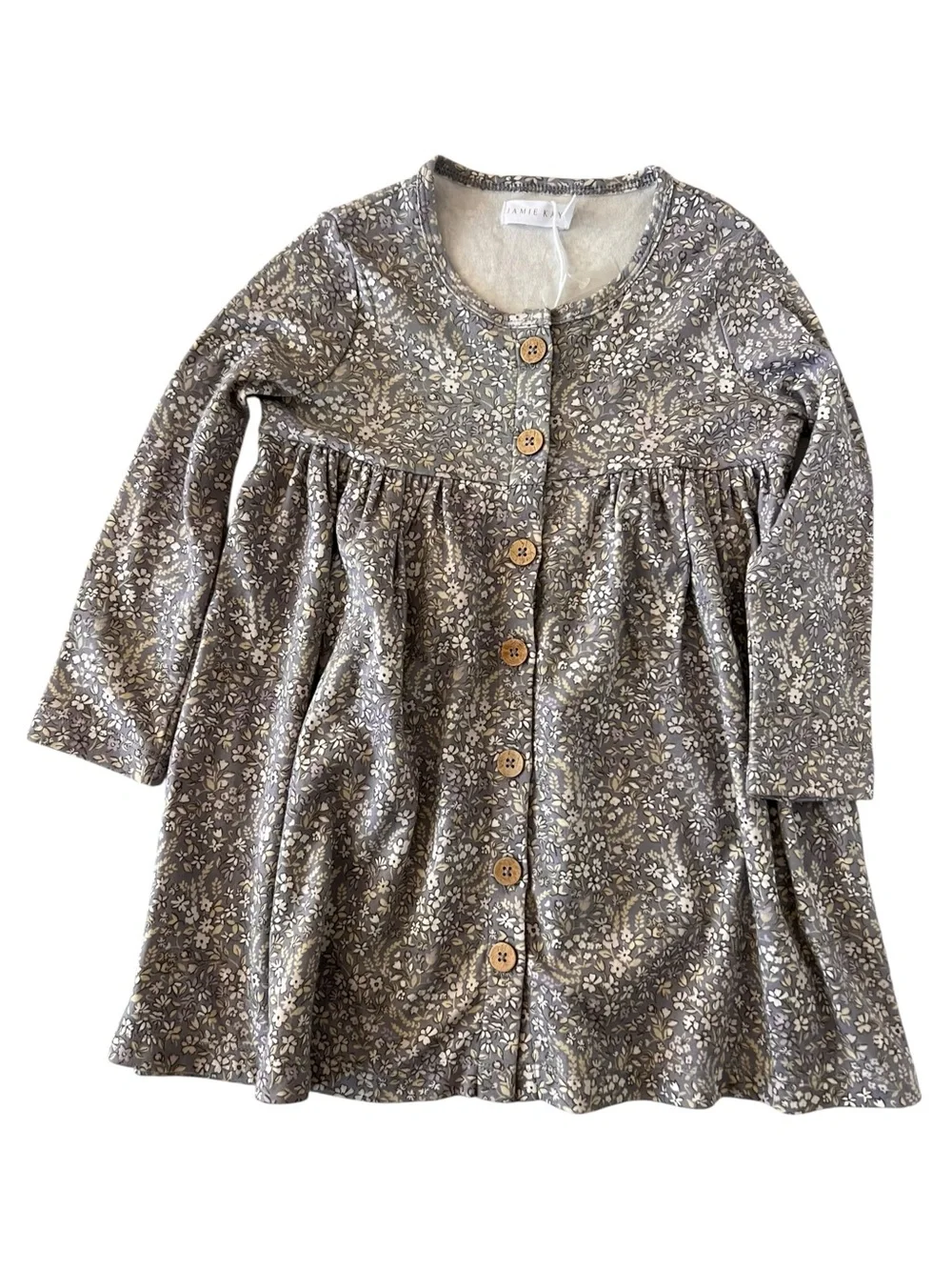 Jamie Kay Floral Button-Front Dress